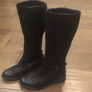 Miz Mooz black leather boots